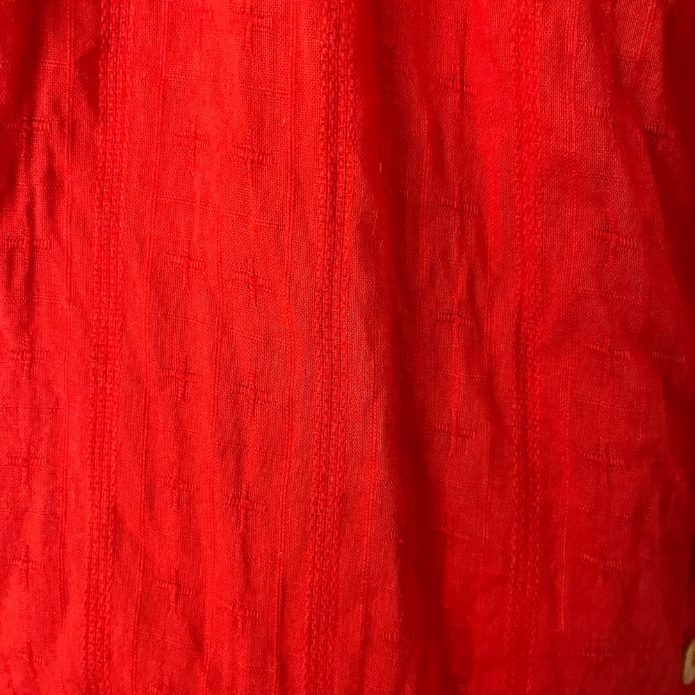Cleobella mini dress Medium cherry red - Picture 4 of 5